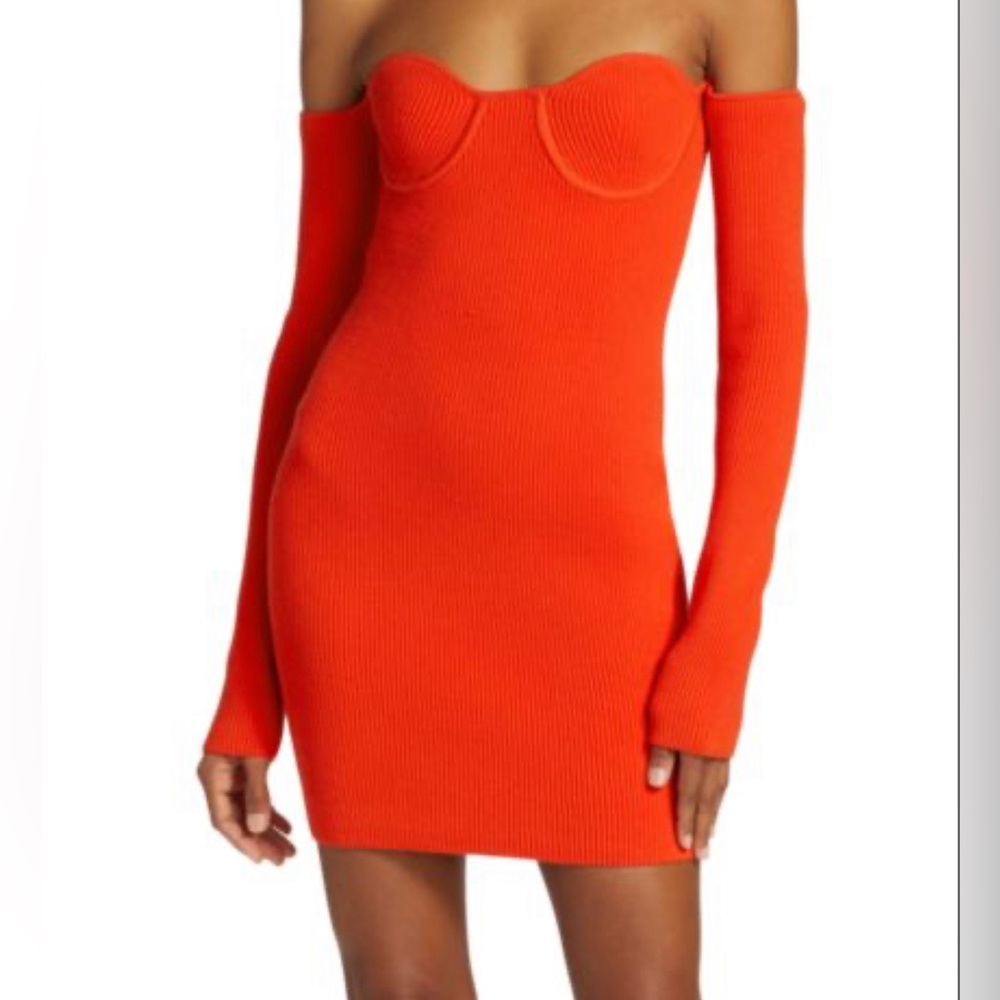 Helmut Lang Contour Minidress